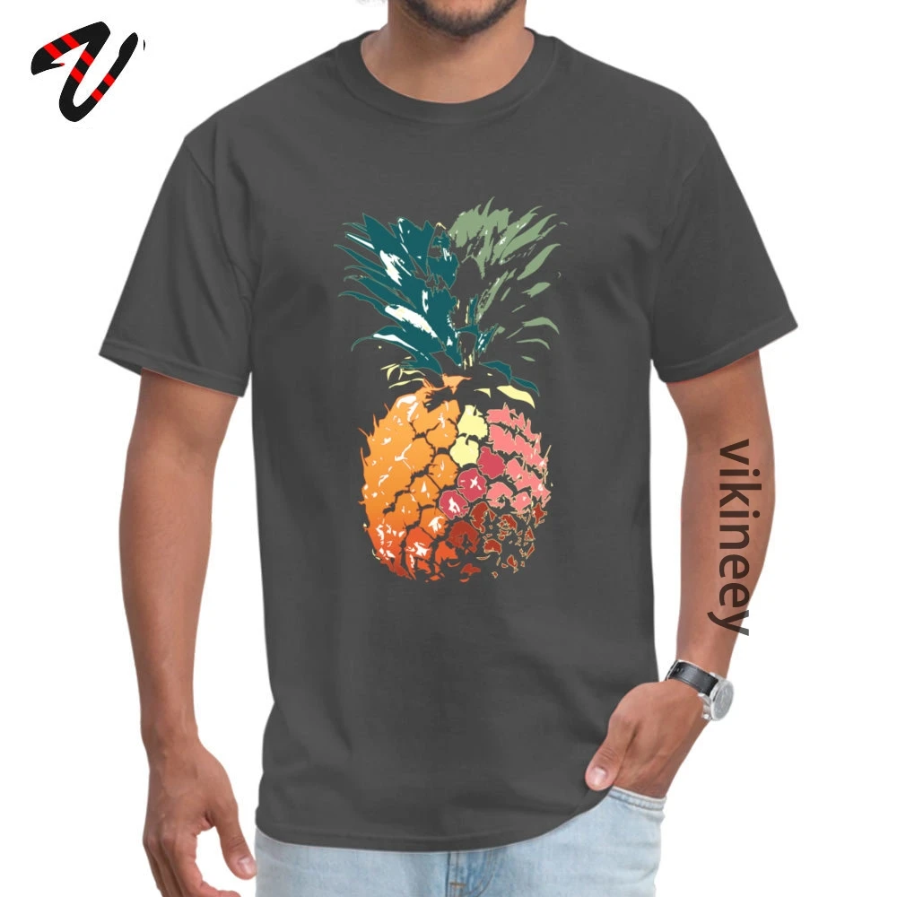 Футболки с акварельным рисунком ананаса дешевая новая групповая футболка для