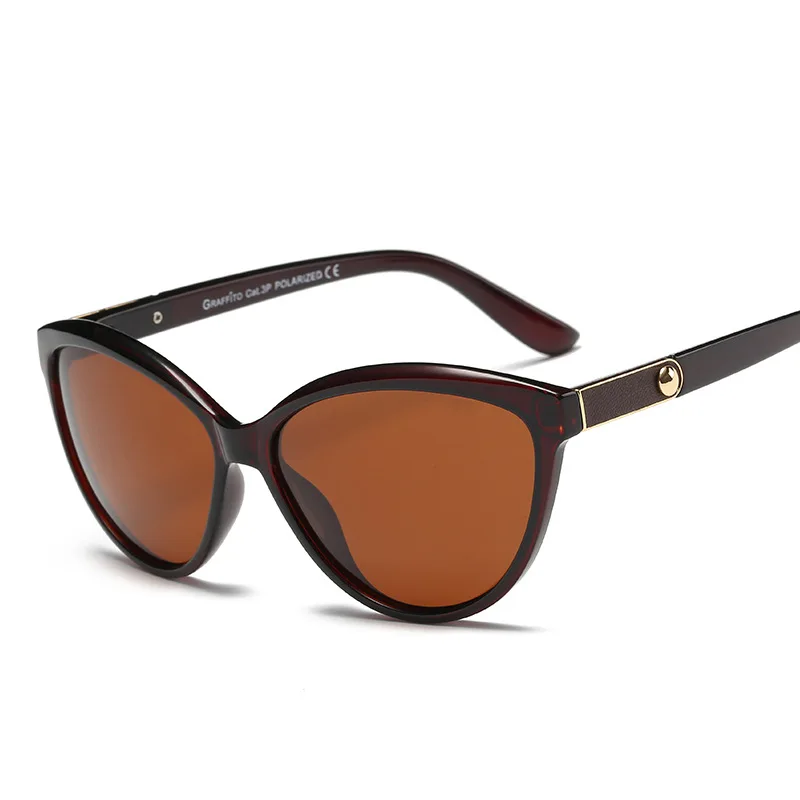 

2020 Luxury Brand Designer Women Sunglasses Polarized Cat Eye Lady Vintage Sun Glasses Female Driving Eyewear Oculos De Sol
