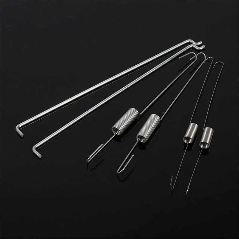 

6pcs Throttle Return Spring Kit Carburetor Spring Assortment Governor Link Rod Speed Control Spring for Hondae GX140 GX160 GX200