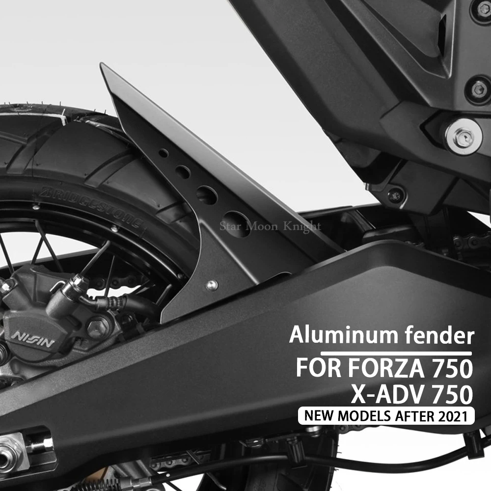 

Fit For FORZA 750 X-ADV XADV750 Motorcycle Aluminum Rear Hugger Mudguard Fender Rear Extender Extension Guard