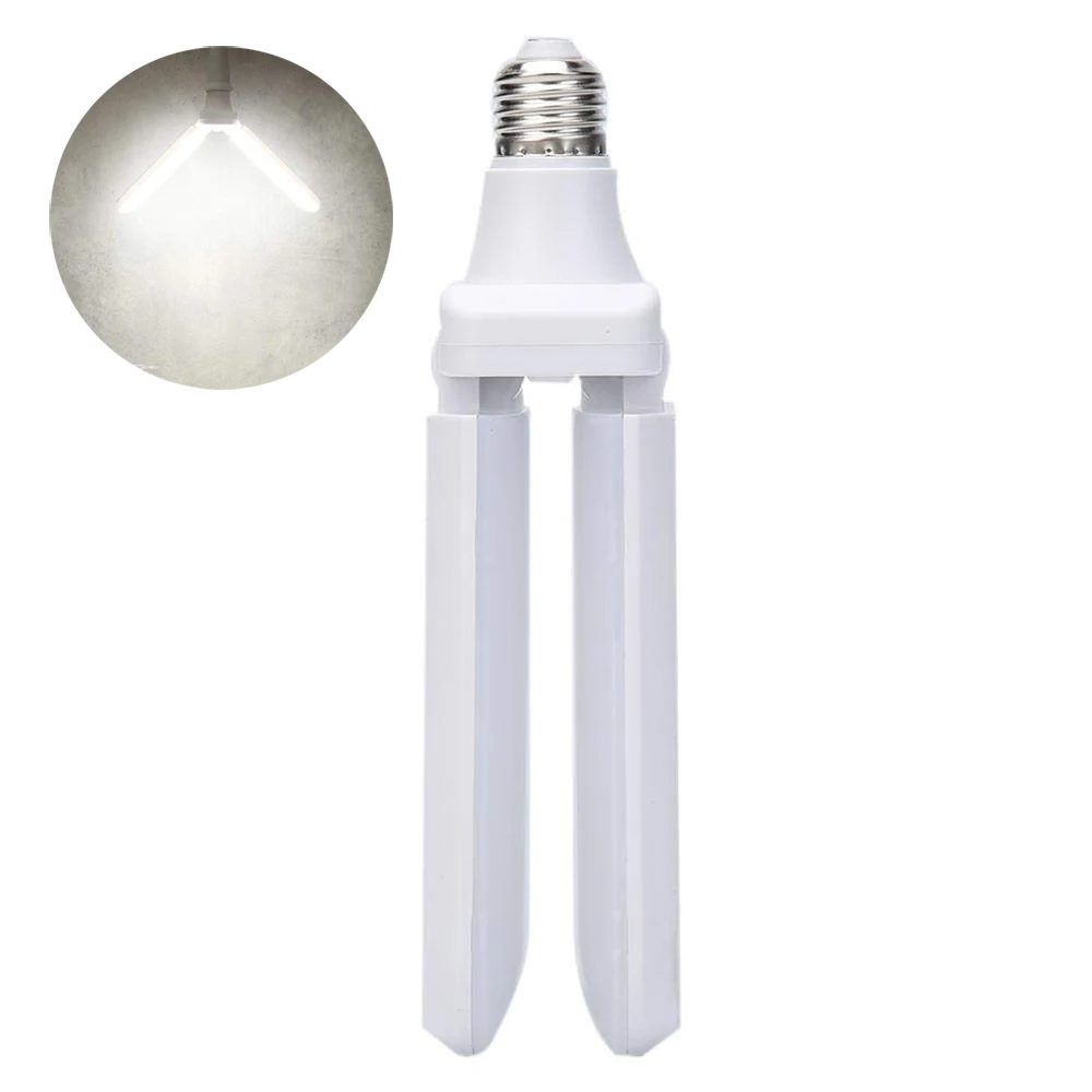 

180 шт. светодиодный складной лист потолочный светильник 30 Вт E27 светильник супер яркий с регулируемым углом наклона лампы для крытой парковк...