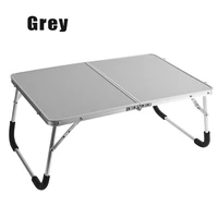 portable folding table aluminium alloy folding laptop desk for bed outdoor picnic camping table notebook desk