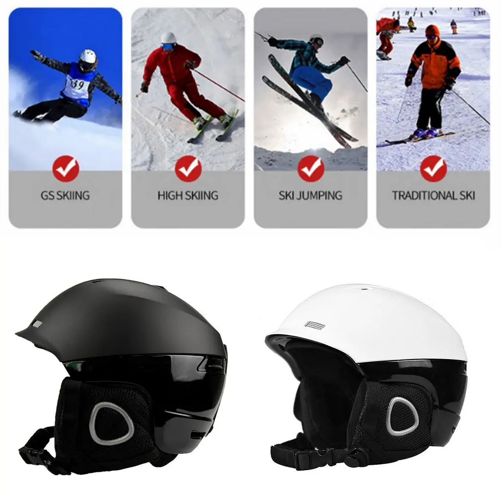 

Useful Ski Helmet Matte Finish Durable Practical Safe And Convenient Ergonomic And Classic Ski Helmet