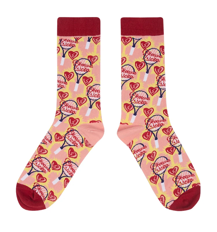Счастливые носки женские mulher skarpetki хлопковые calcetines mujer divertido ponozky skarpety damskie transp носки art meia уличная одежда - Цвет: llt6