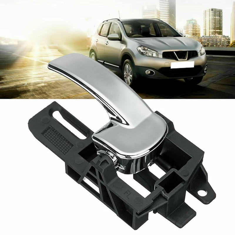 

Black Silver Car Interior Left Right Door Handle 80671-JD00E 80670-JD00E Auto Styling Accessories for Nissan Qashqai 2017-2013