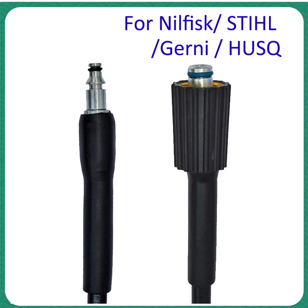 

Шланг для мойки, шланг для мойки высокого давления, длина 6-10 м, подходит для Nilfisk, STIHL, Gerni, HUSQVARNA
