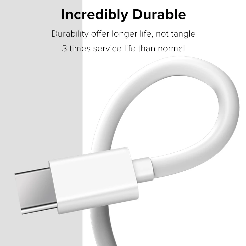 Кабель EECPT USB Type C к кабель PD 60 Вт для быстрой зарядки 4 0 типа Samsung S10 S9 Xiaomi MacBook
