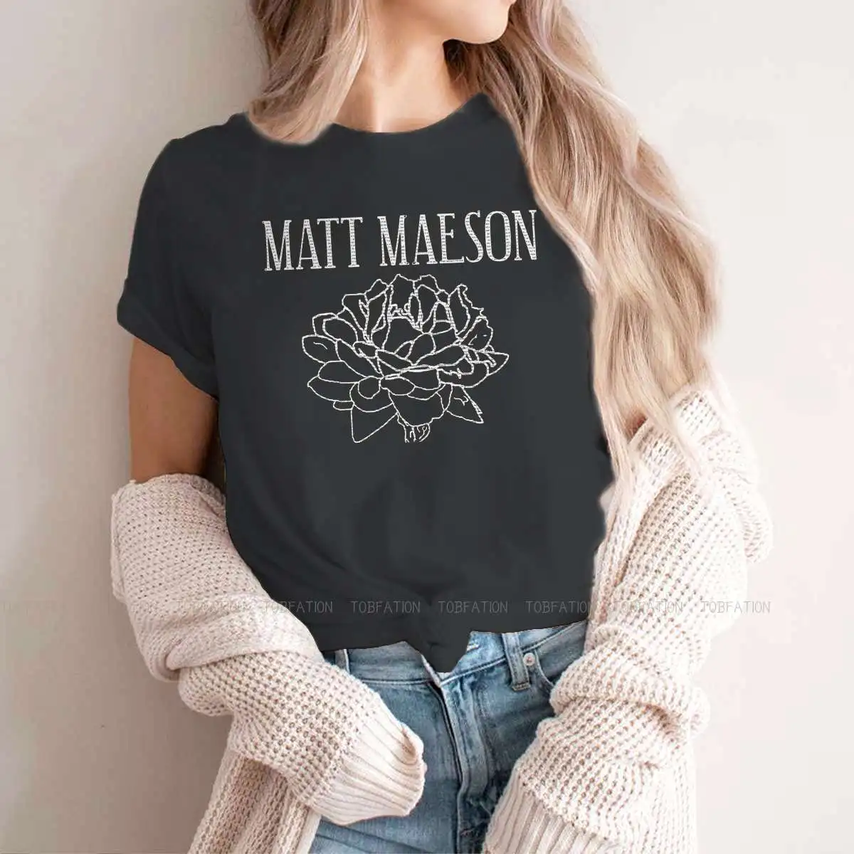 

Rose TShirt for Woman Girl Matt Maeson Soft Summer Tee T Shirt High Quality New Design Loose 5XL