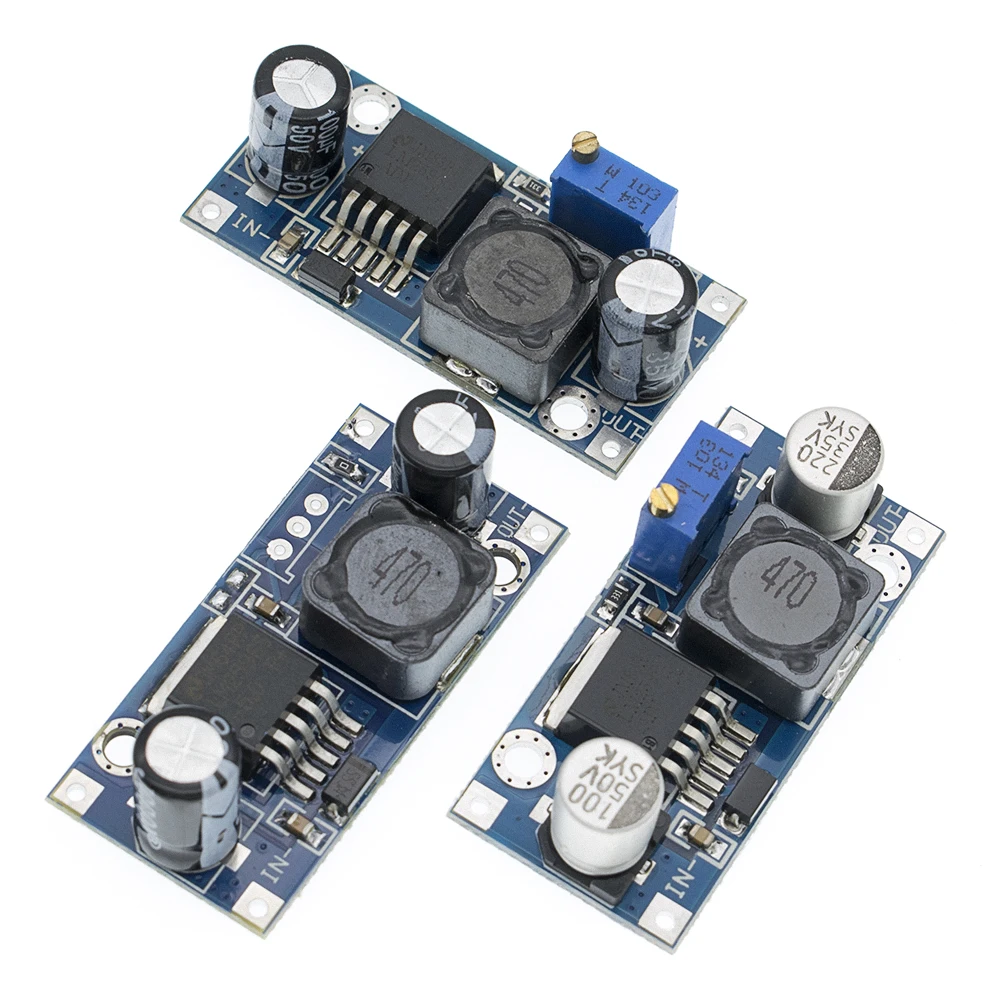 100pcs LM2596 LM2596S ADJ DC 4 5 40V Регулируемый/5V step down Модуль питания 5V/12V/24V|lm2596s dc-dc|power modulemodule