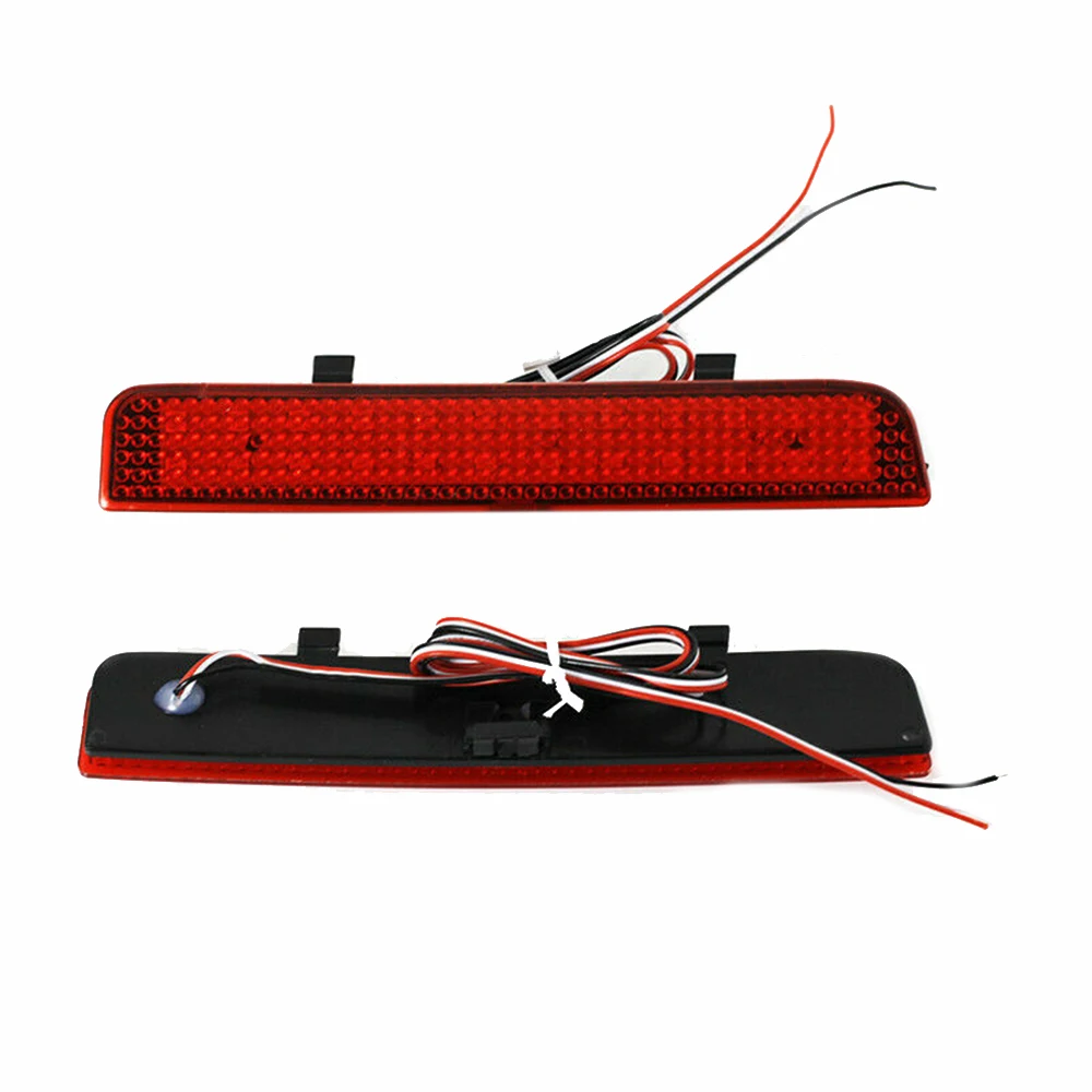 

2pcs Bumper Reflector Lights Waterproof Shockproof Replacement LED New