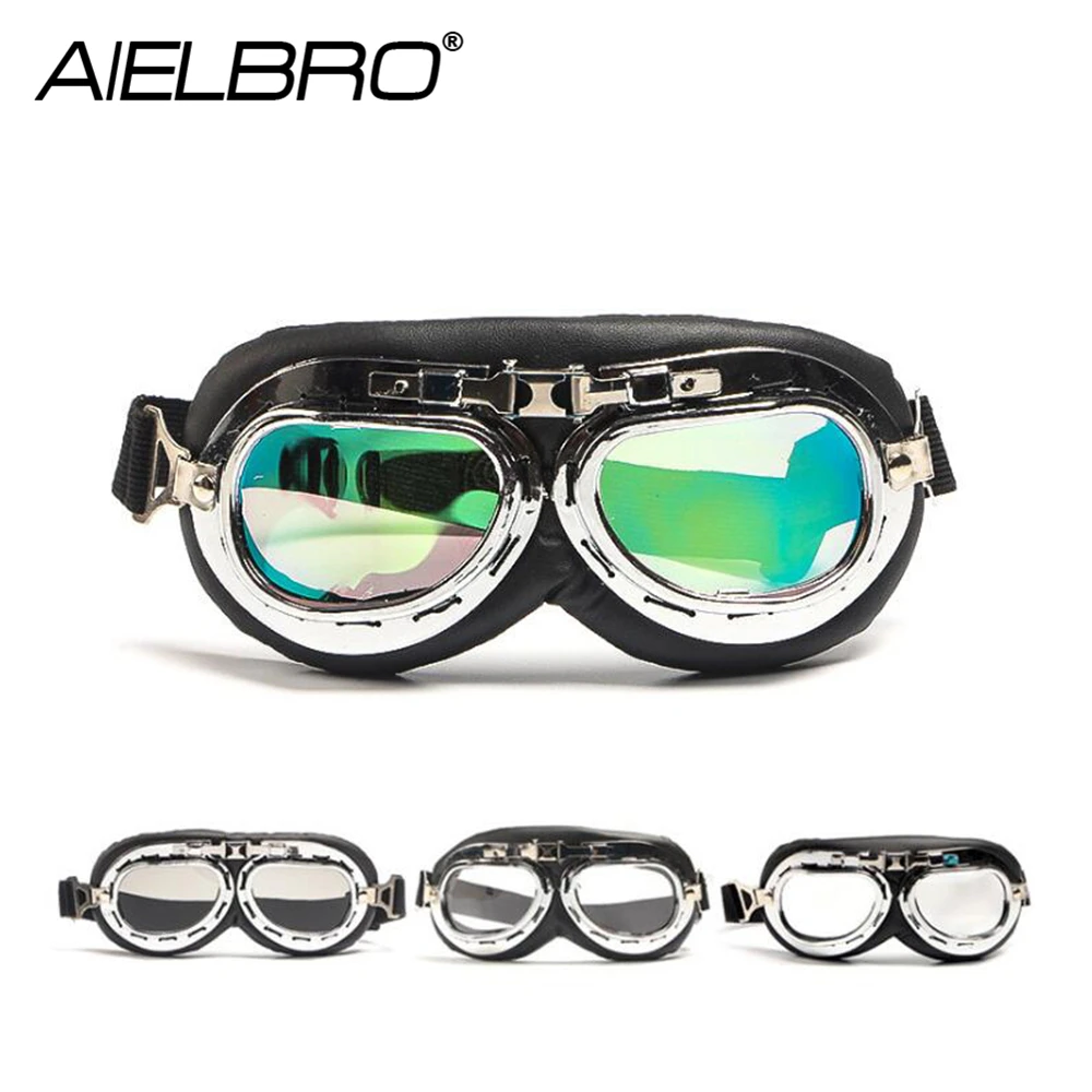 Очки для мотоцикла с защитой от ультрафиолета песочные ретро очки авиаторы