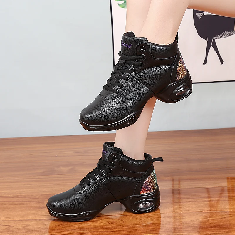Sapato feminino zapatos mujer Новинка осени Для женщин теннисные туфли высокое качество кожаные спортивные кроссовки амортизацию Фитнес кроссовки