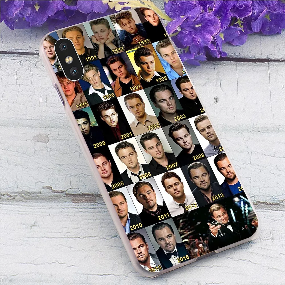 Тонкий чехол для телефона Leonardo DiCaprio iPhone 6 Plus 5 5S SE 6S/6S 7 8/7 8 X XS XR Xs Max | Мобильные