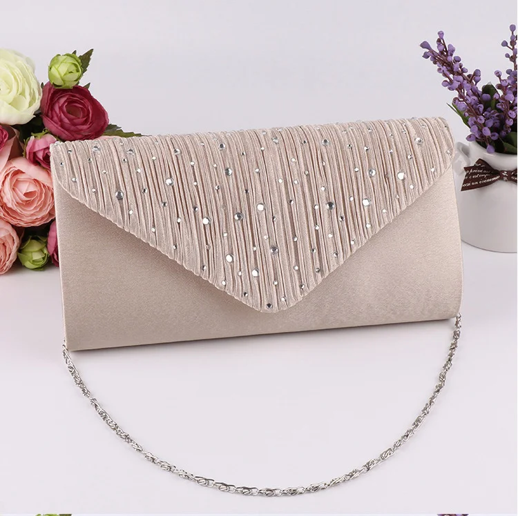 Fashion Luxury Clutch Wallet For Women Large Capacity Coin Purse Female Chian Shoulder Crossbody Bag Ladies Banquet Evening Bag