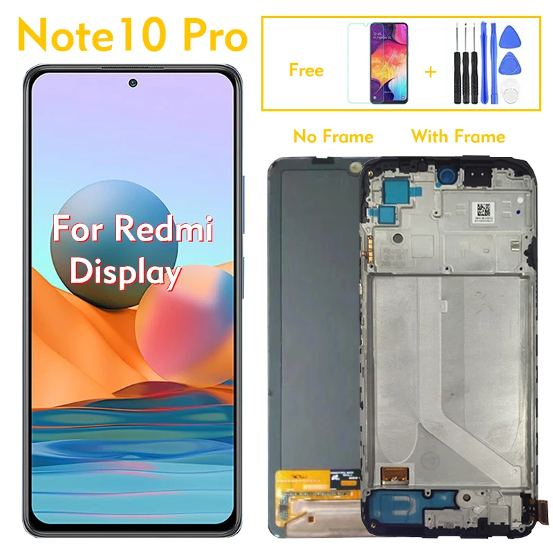 ЖК дисплей 2021 дюйма с сенсорным экраном и дигитайзером в сборе экран для Xiaomi Redmi