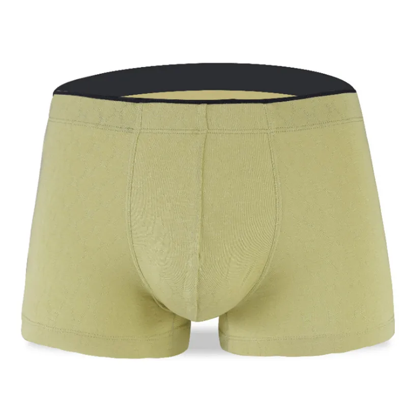 4 шт./компл. мужское сезона нижнее белье натуральный здоровый материал трусы