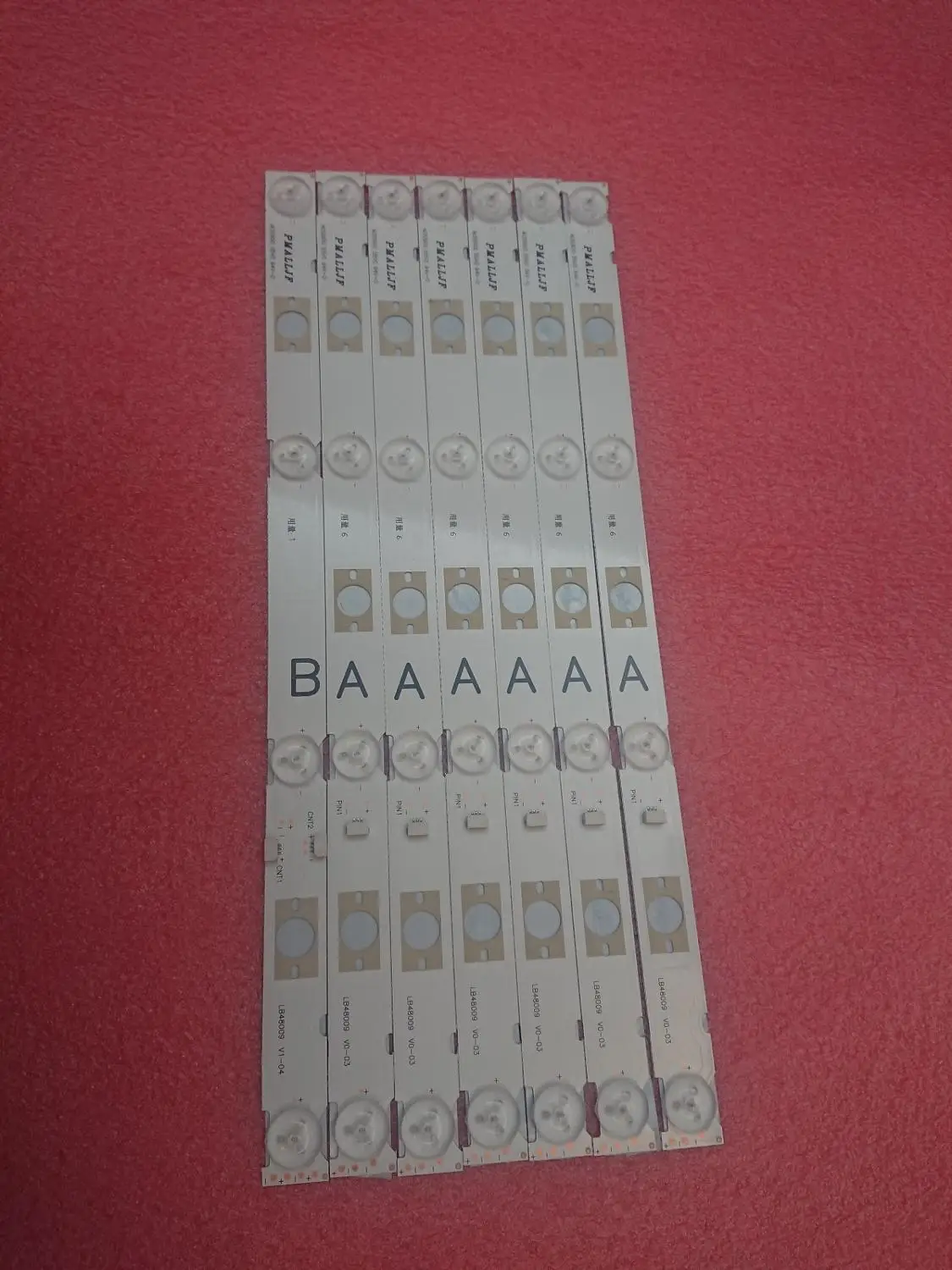 Новинка 5 комплектов = 35 шт. Светодиодная лента для подсветки SONY KDL 48WD653 LB48009 V0 _ 03