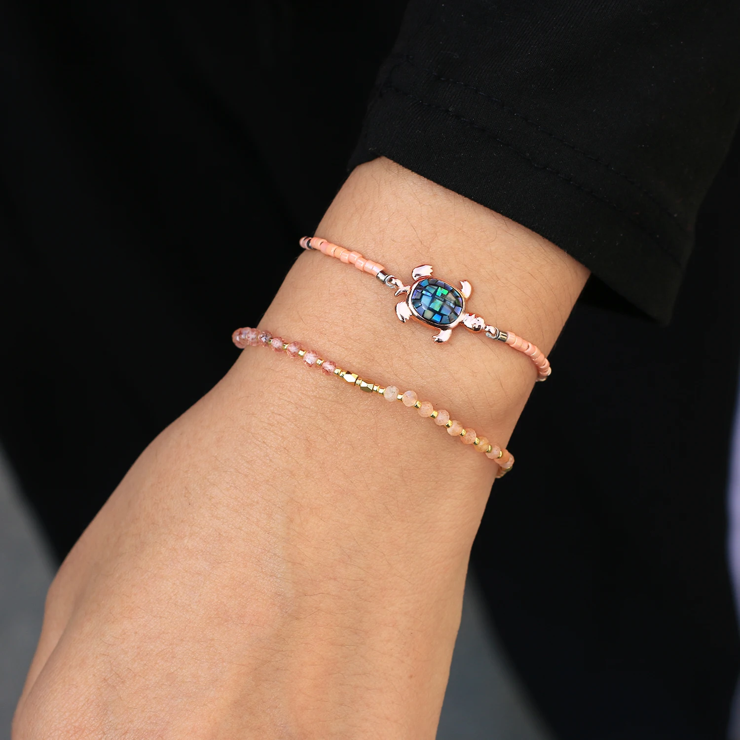 

KELITCH 2021 Tila Beads Bracelet Miyuki Jewelry Boho Stretch Pulseiras Mujer Women Bohemian Femme Friends Bracelets