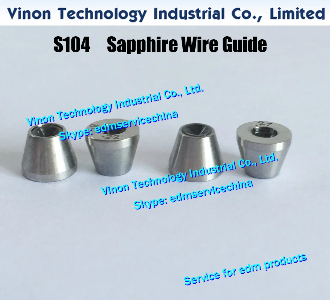 

Ø0.16mm edm Wire Guide (Sapphire) S104 3080213, Upper Dies B 0.16mm 0205668 for AQ,A,EPOC series wire-cut edm machine