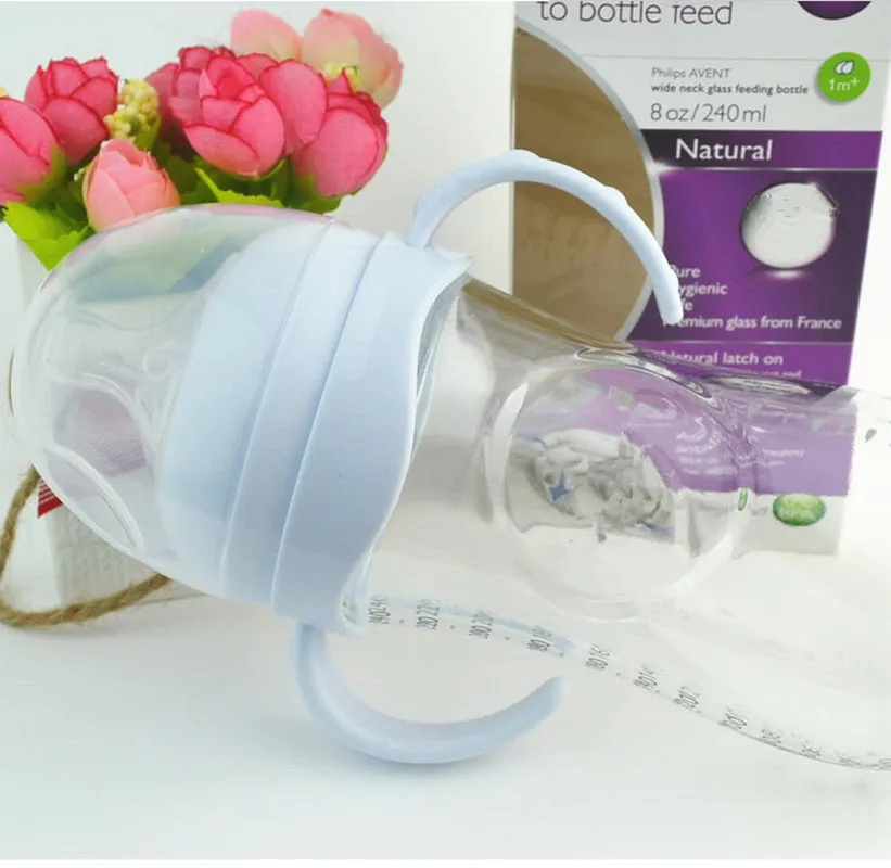1 предмет Новинка 2020 бутылка ручка для Avent Natural преформы с широким горлышком PP