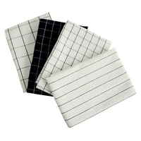 kitchen geometric tea towel cotton dish cloth absorbent table mat home cotton napkins 40x60cm