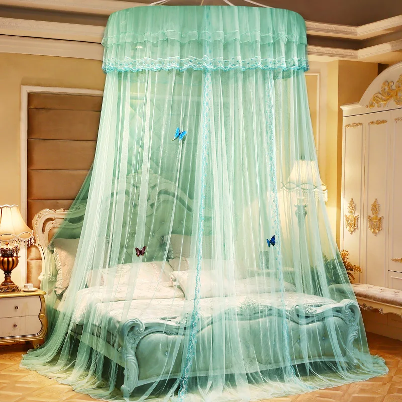 Кровать принцессы навес покрывало москитная сетка занавеска постельное белье