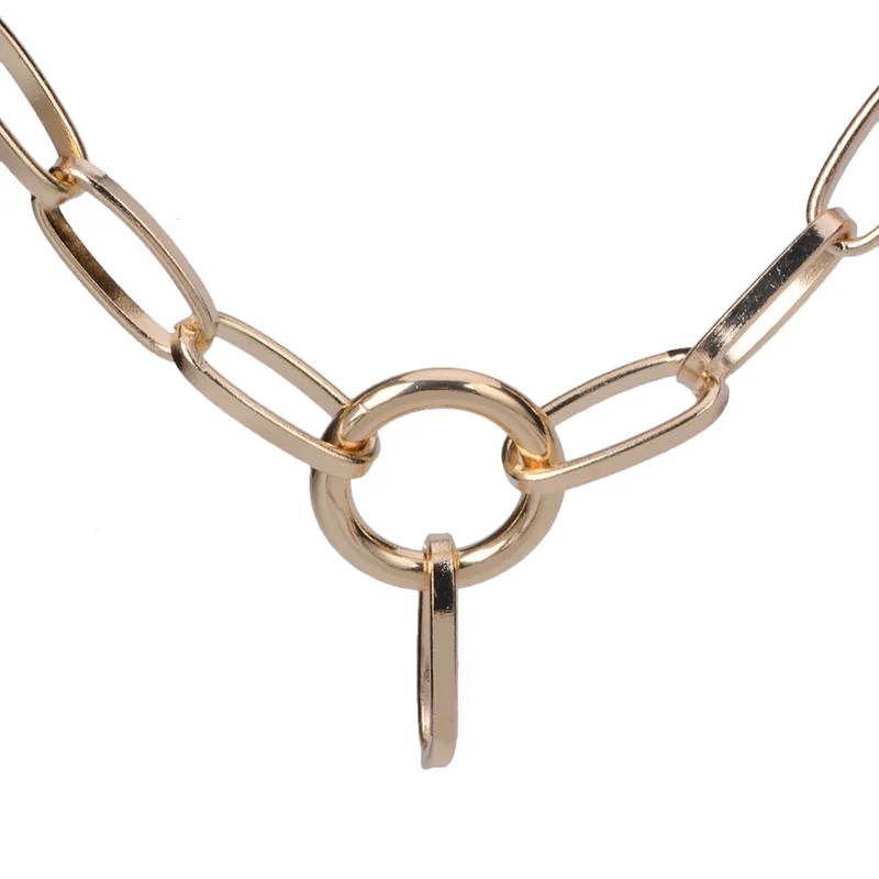 2020 популярный новый элемент простое ожерелье из сплава модное индивидуальное