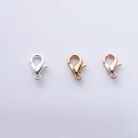 100pcs the latest hot metal lobster clasp of diy manual accessories color rose gold plated lobster clasp