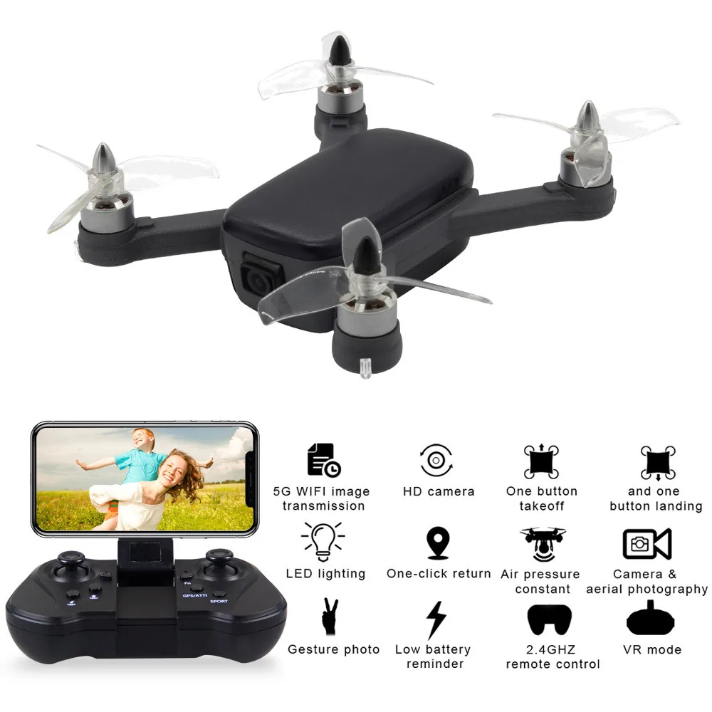 A Рыболовный Дрон iqos 913 2,4G Wifi FPV 5MP 1080P HD камера складной бесщеточный мотор RC Квадрокоптер pgytech посадочная площадка Горячая - Цвет: A