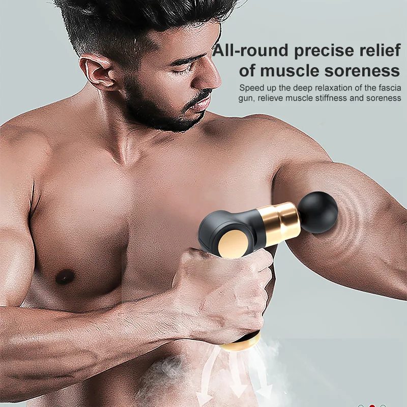 

Folding Hot Compress Mini Fascia Gun Electric Massager USB Pocket Fascia Gun Muscle Relaxer Fitness Device Ems Ab Rollers