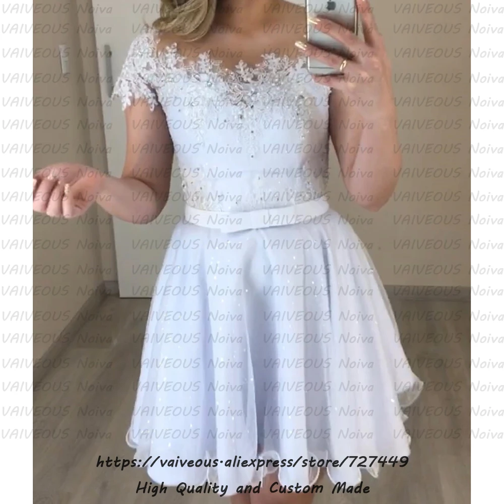Vestido de noiva 2 em 1 кружевное свадебное платье из двух частей с бисером, платье невесты с короткими рукавами, сексуальное бальное платье 2 в 1, свадебное платье es