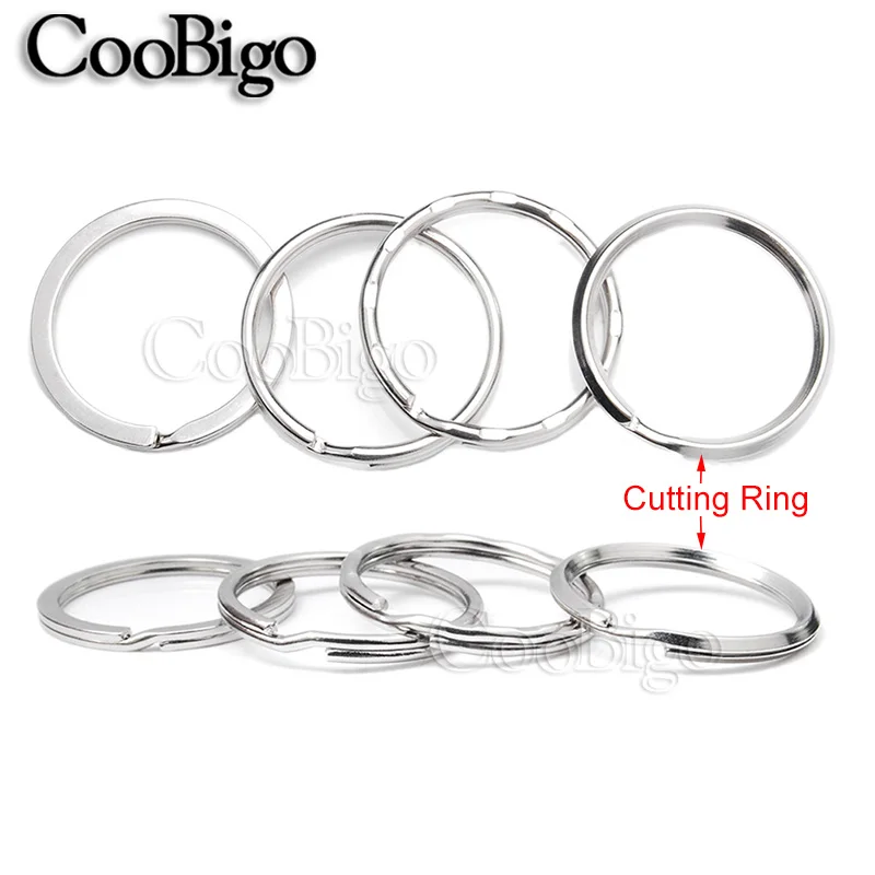 10 шт. 5 размеров Режущие кольца для ключей цепочка разделенные уплотнительные