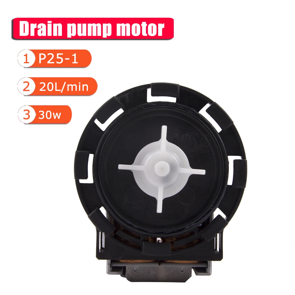 

general electric 30W washing machine drain pump P25-1 original washing machine replacement parts for household