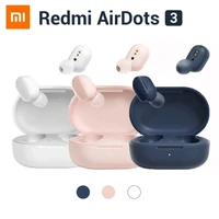 xiaomi redmi airdots 3 bluetooth 5 2 true wireless earphones equip qualcomm 3040 chip type c charging ipx4 waterproof headset