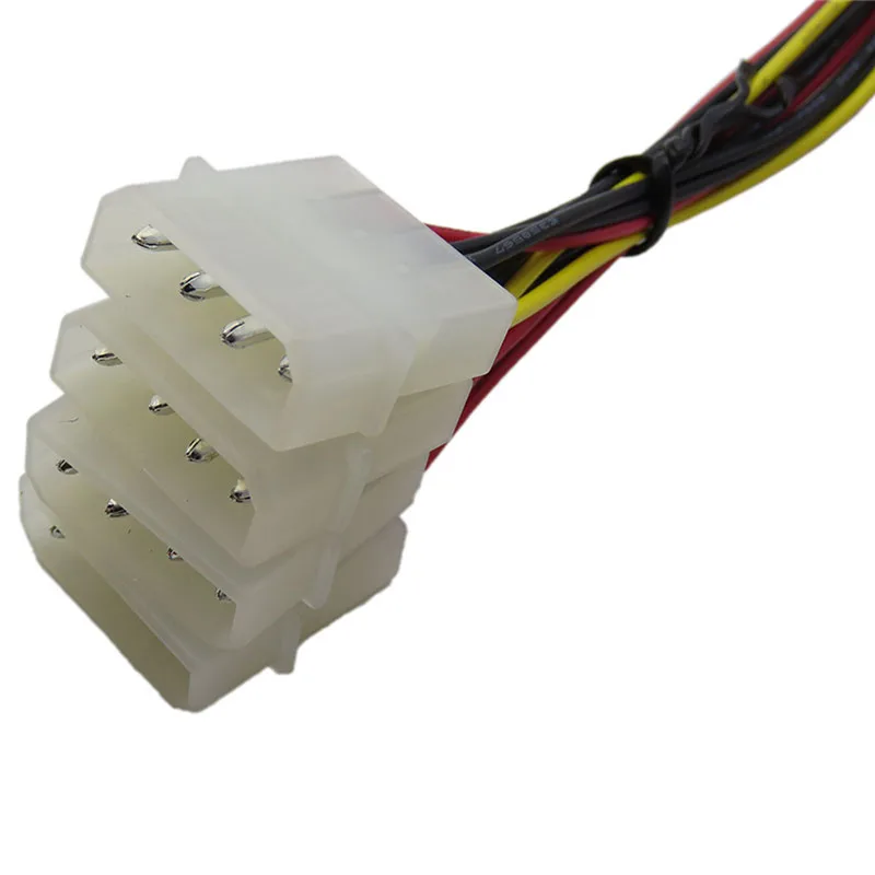 LSI / 3Ware Molex mini SAS SFF-8087 и power x4 cable |