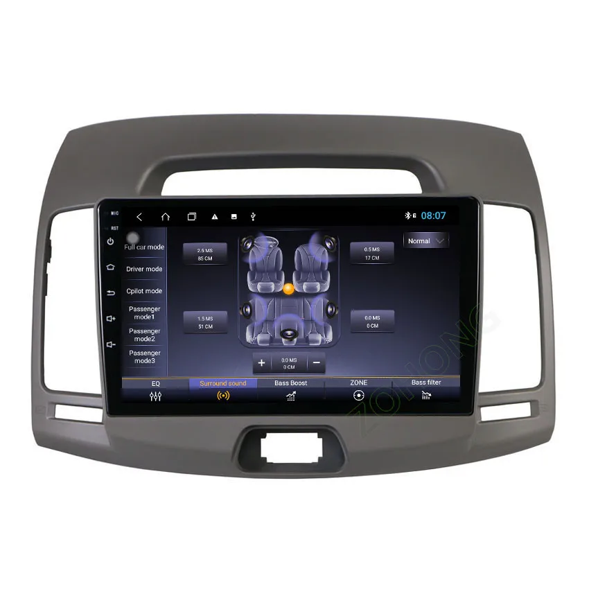 Автомобильный DVD плеер DSP 4G Android 10 для Hyundai Avante Elantra 2007 2008 2009 2010 2011 автомобильное