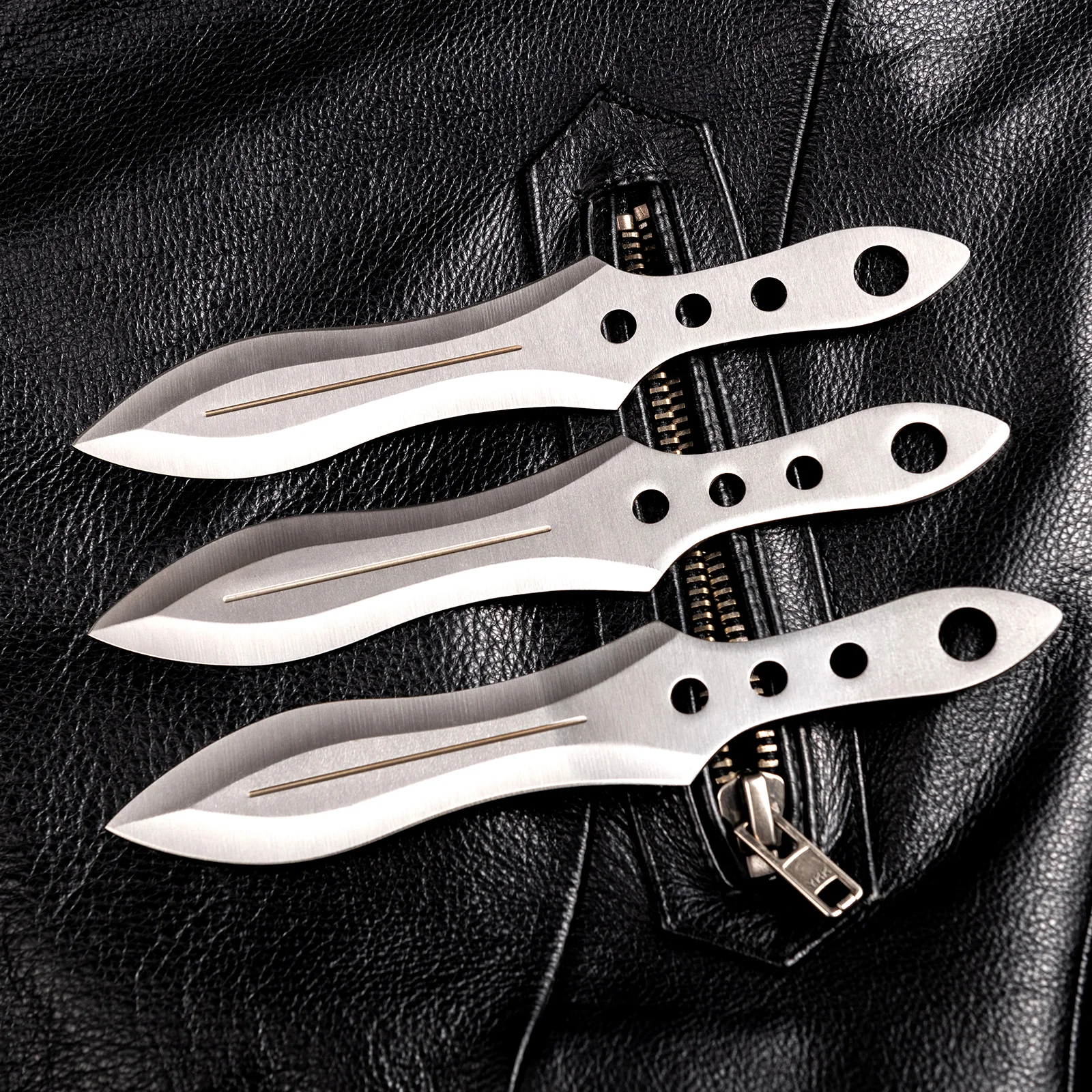 Набор тактических ножей с фиксированным лезвием 3 шт. для выживания на открытом