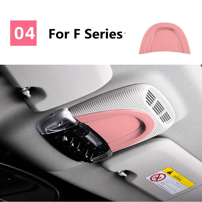 Женская розовая наклейка на панель рулевого колеса для мини-купера F55 F56 F57 F60 |