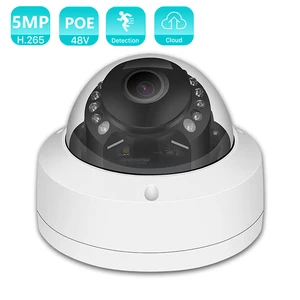 BESDER 5-мегапиксельная Проводная IP-камера Ultra HD H.265 домашняя купольная камера видеонаблюдения с обнаружением движения Антивандальная