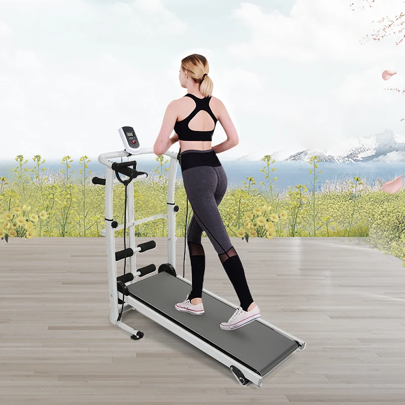 

Mini Home Treadmill Multi-function Gym Stepper Walking Fitness Treadmills Body Building Running Walking Machine With Drawstring