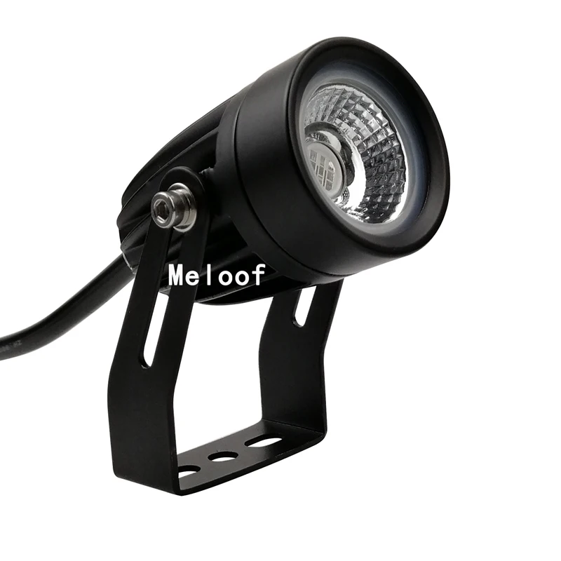 3 Вт Мини RGB Led садовый светильник для газона 12 V AC 85-265 V Открытый IP65 Водонепроницаемый наружный Точечный светильник Настенные светильники белого красные, синие зеленый лампа на штативе