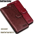 Магнитный кожаный чехол-кошелек для Alcatel One Touch Idol 3 4,7, чехол 6039 6039Y, сумки для телефонов, чехол для Alcatel Idol 3