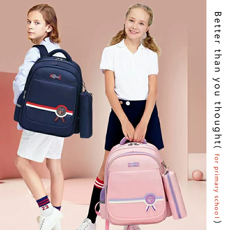 SUN EIGHTNEW Girl Backpack For Children School Bags For Kids Large Capacity 38cm (Height)