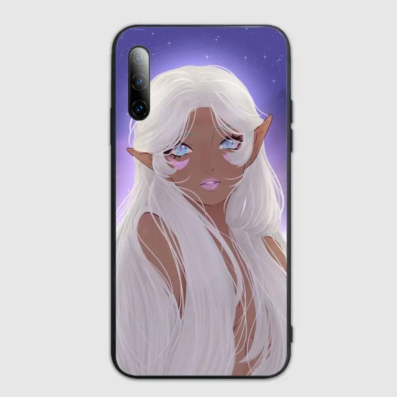 

Cute african gir Phone Case For Huawei P Y Nova mate 20 30 10 40 pro lite smart Cover Fundas Coque