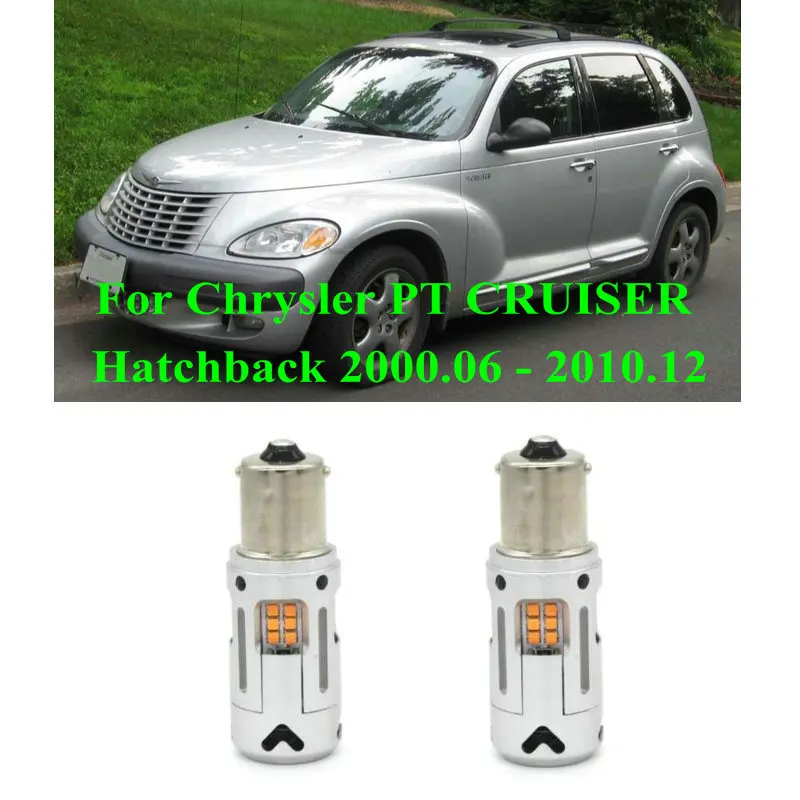 

Car Accessories Front Rear Turn Signal Light For Chrysler PT CRUISER Hatchback 2000.06 - 2010.12 Error Free Canbus 2640LM