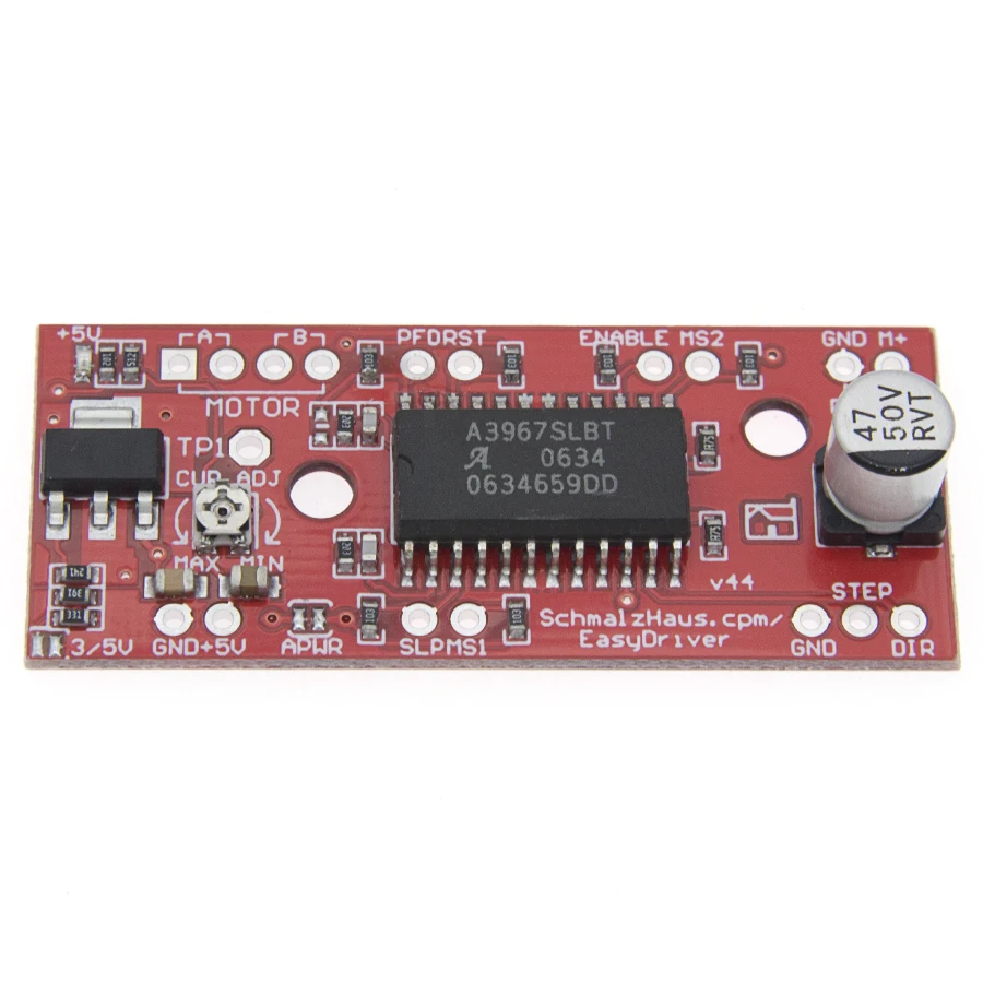 A3967 шаговый двигатель EasyDriver Motor Driver V44 макетная плата для 3D принтера модуль|development