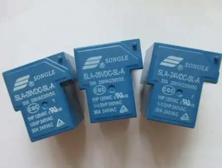 Бесплатная Доставка 10 шт./лот Мощность реле SLA-05VDC-SL-A SLA-12VDC-SL-A SLA-24VDC-SL-A SLA-09VDC-SL-A 5 В 12