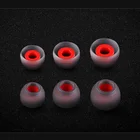 Вкладыши для наушников KZ IE80, силиконовые, 3 пары (6 шт.)