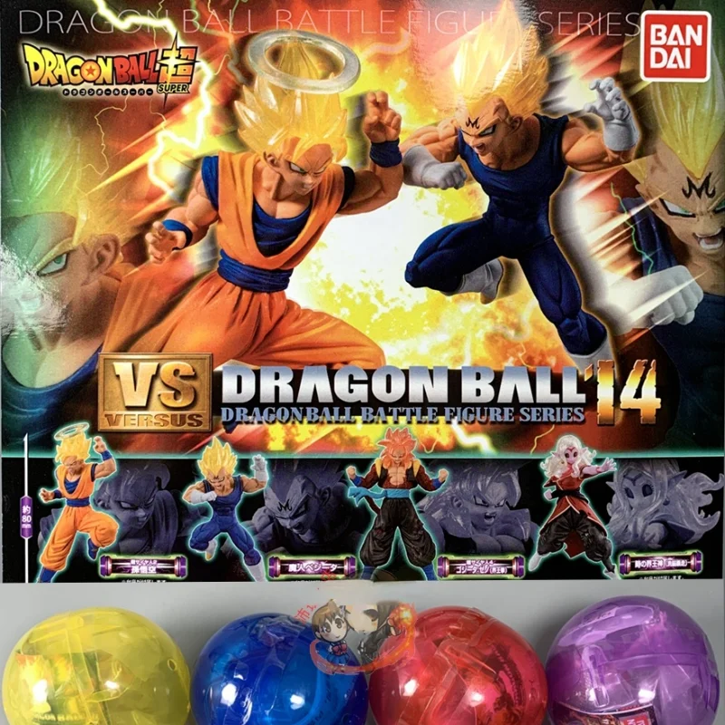 

Bandai Original Genuine Gashapon Japanese Anime Dragon Ball Vs14 Goku Vegeta Super Four Toy Model Decoration