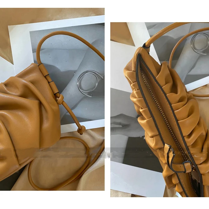 Мини сумка для помады из ПУ складная в виде облаков кошелек монет ключей Милая